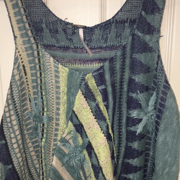 NWT Free People Top Sleeveless Size L - Picture 3 of 8